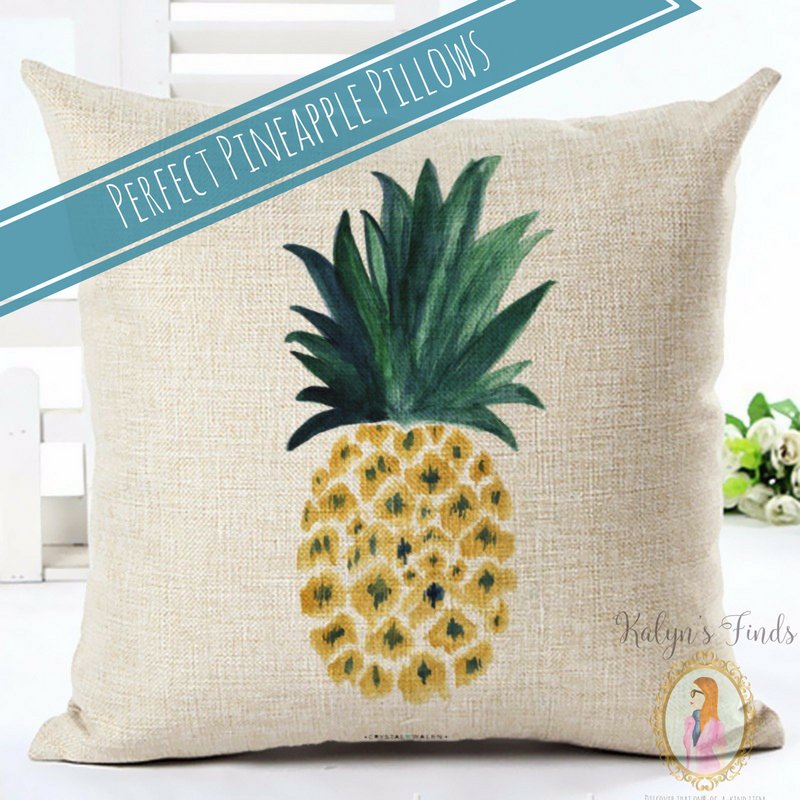 Perfect Pineapple Pillow Covers! - Kalyn & Co.