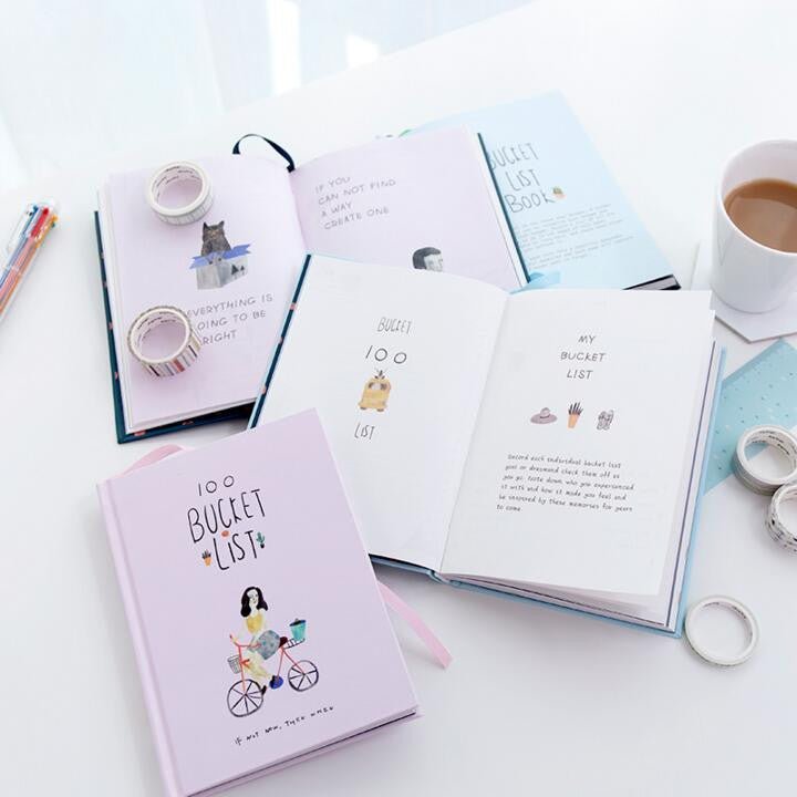 Whats On Your Bucket List? 100+ Page Bucket List Journal Notebook! - Kalyn & Co.