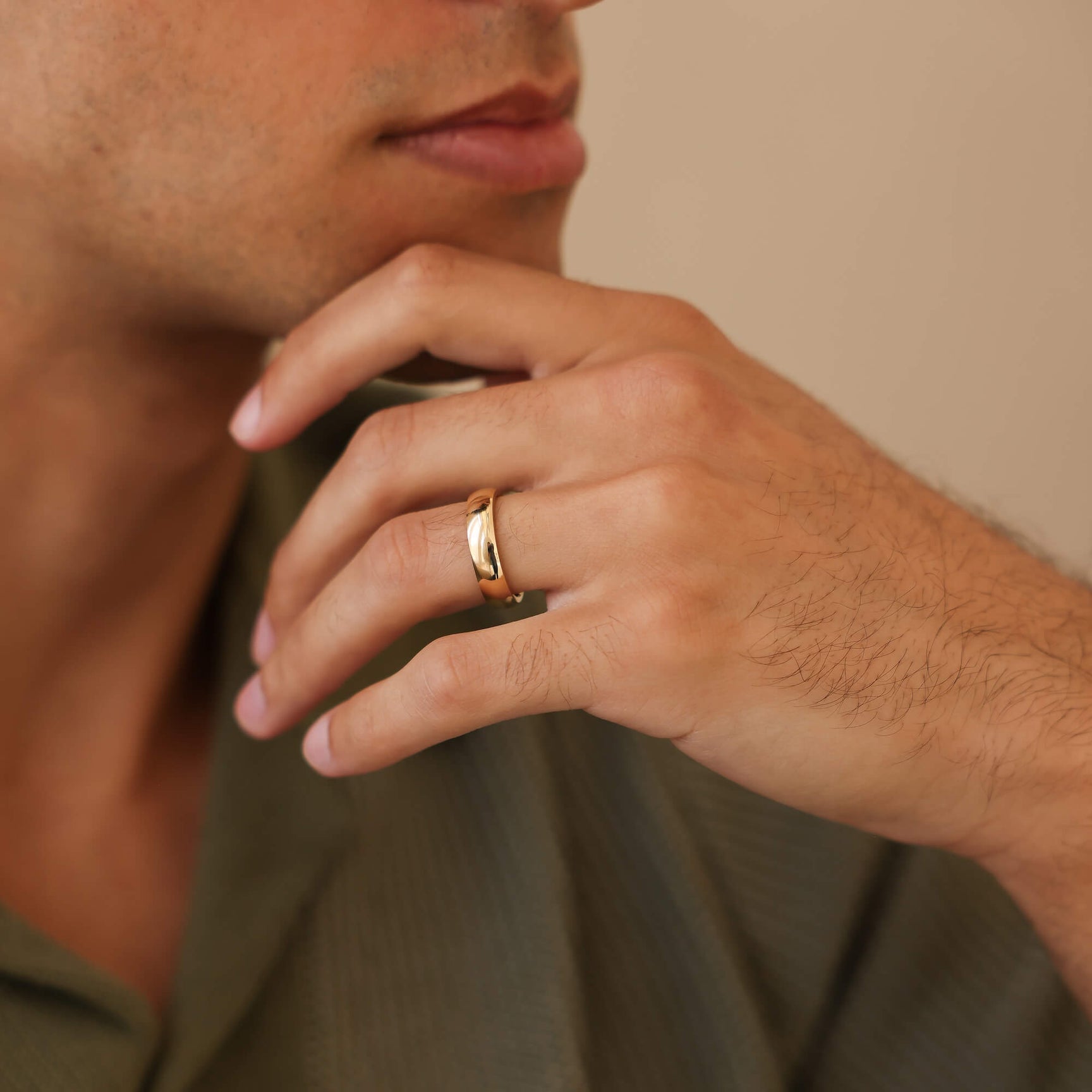 ODIN | Classic Comfort Mens Wedding 5mm Band - Kalyn & Co.