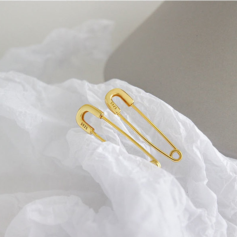 Safety Pin Earrings