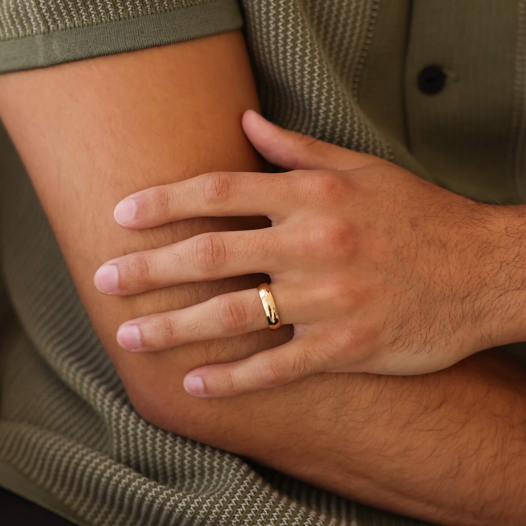 ODIN | Classic Comfort Mens Wedding 5mm Band - Kalyn & Co.