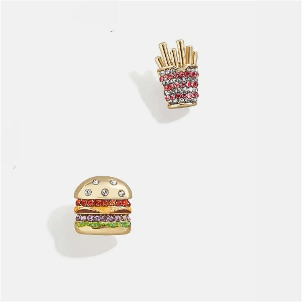 Cocktail Stud Earrings | 14K Gold Plated
