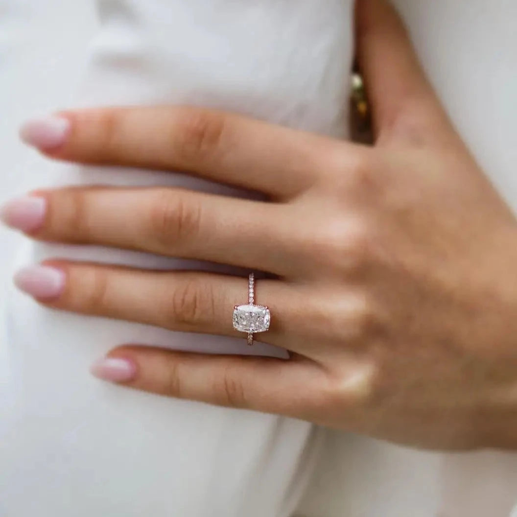THYRA | Cushion Radiant Cut Pave 2.5 Carat
