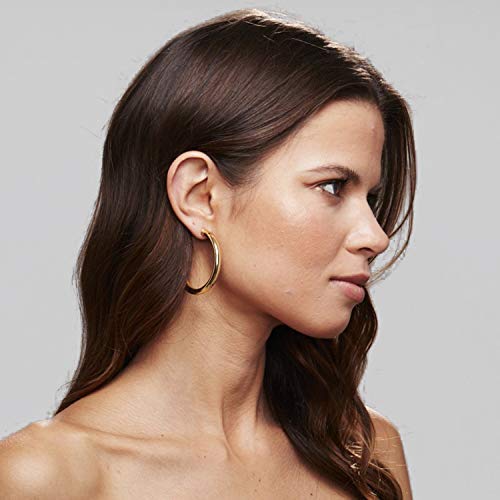 Chunky Open Hoops l Lightweight - Kalyn & Co. Back to results