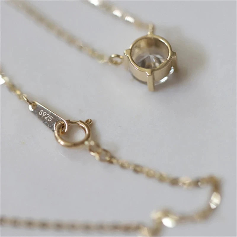 Swarovski Crystal Solitaire Choker Necklace