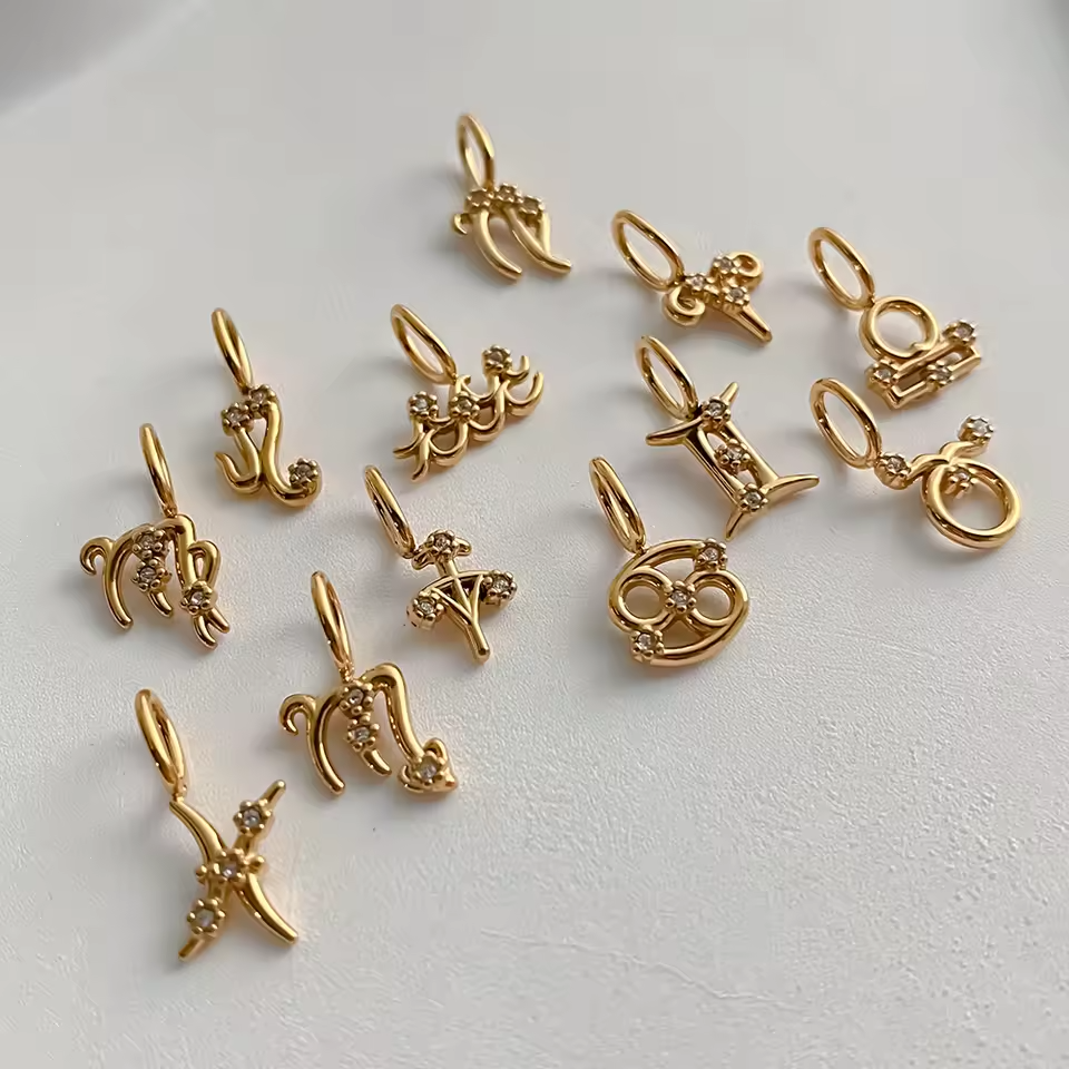 Charm Bar | Build Your Own Charm Necklace | 14K Gold Plated