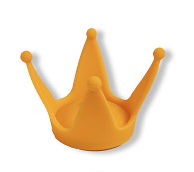 Frog Prince Crown - Kids Helmet Accessories Yellow Crown