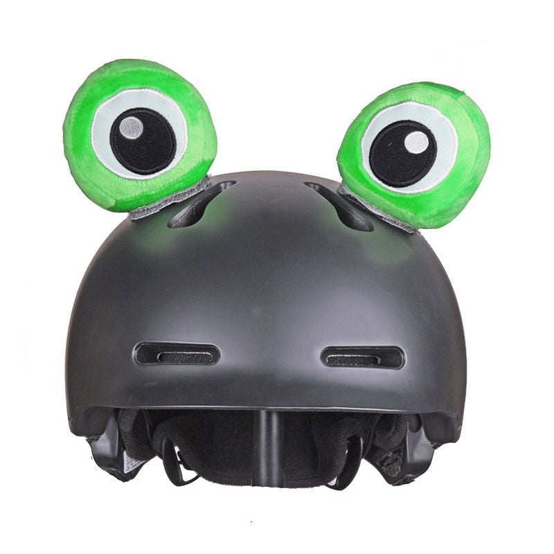 Frog Prince Crown - Kids Helmet Accessories Frog Eyes