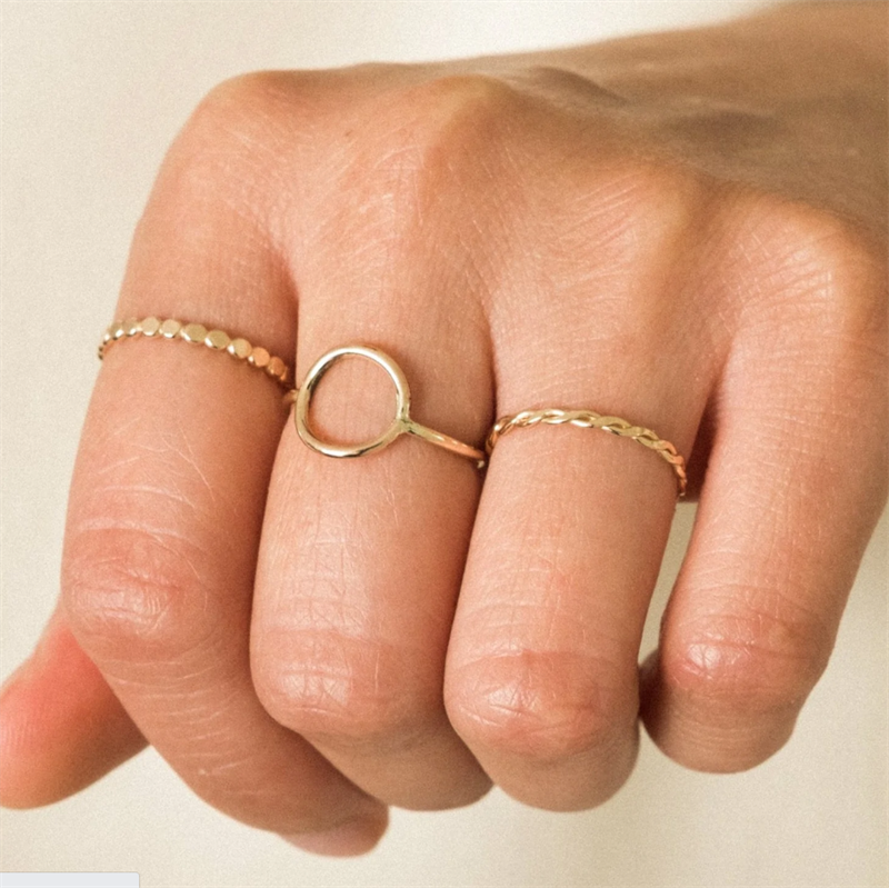 Twist Ring 14K gold