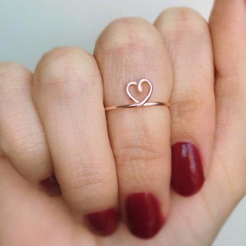 Midi Heart Ring