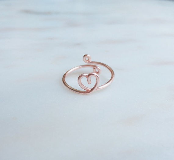 Midi Heart Ring