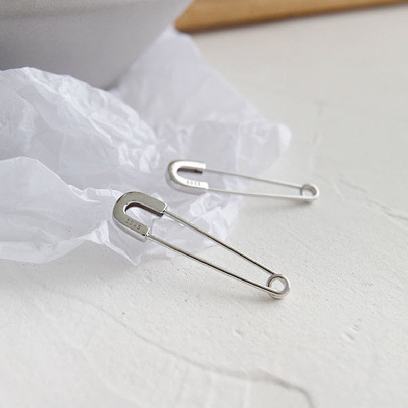 Safety Pin Earrings