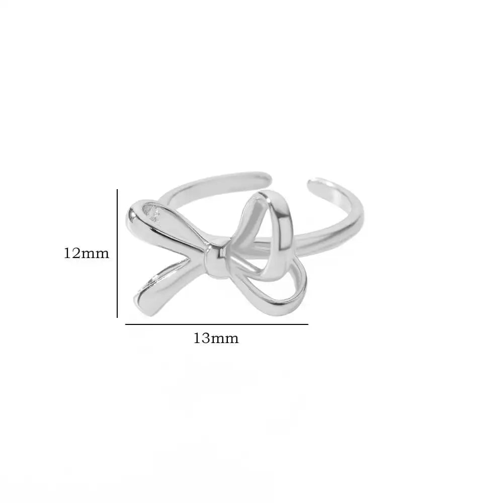 LANNE | 18K Gold Bow Ring
