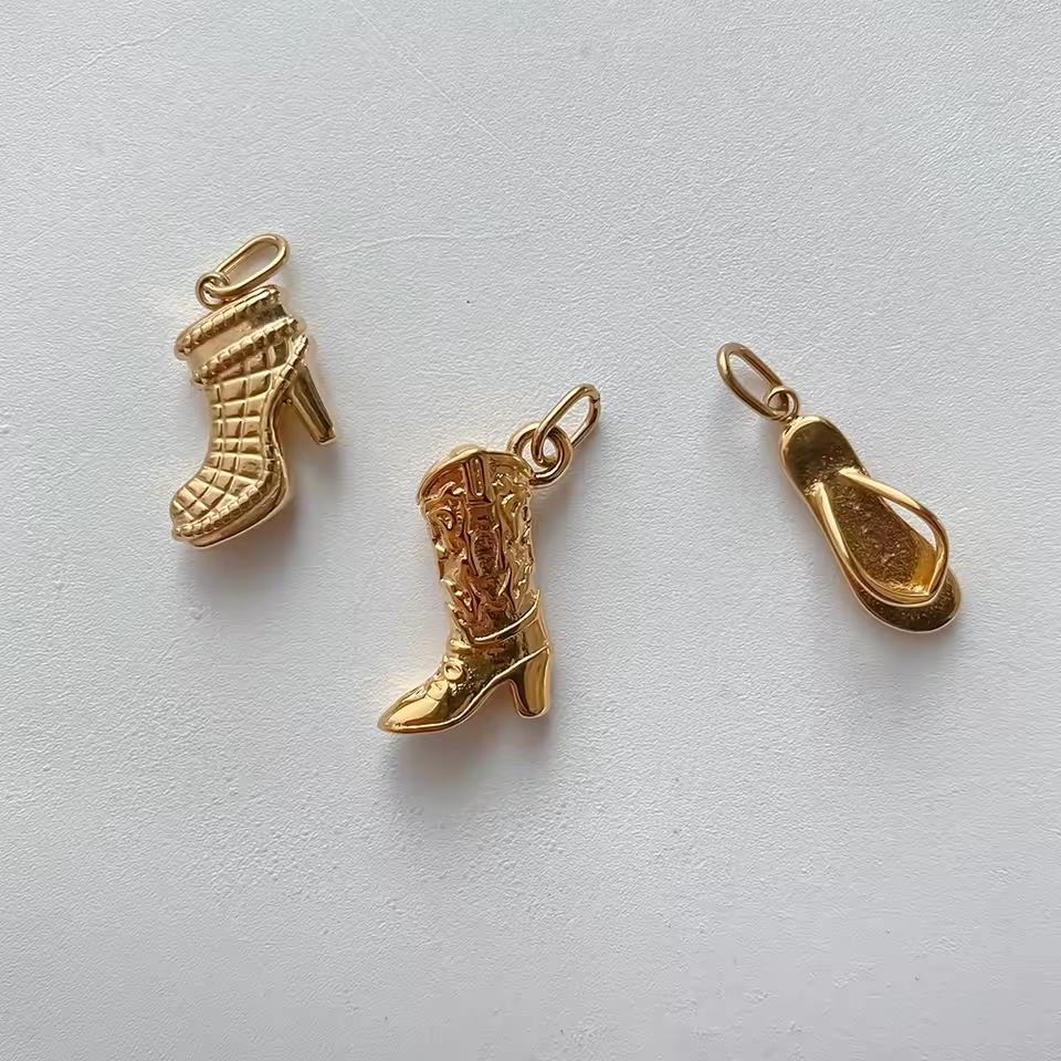 Charm Bar | Build Your Own Charm Necklace | 14K Gold Plated