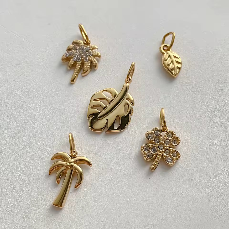 Charm Bar | Build Your Own Charm Necklace | 14K Gold Plated