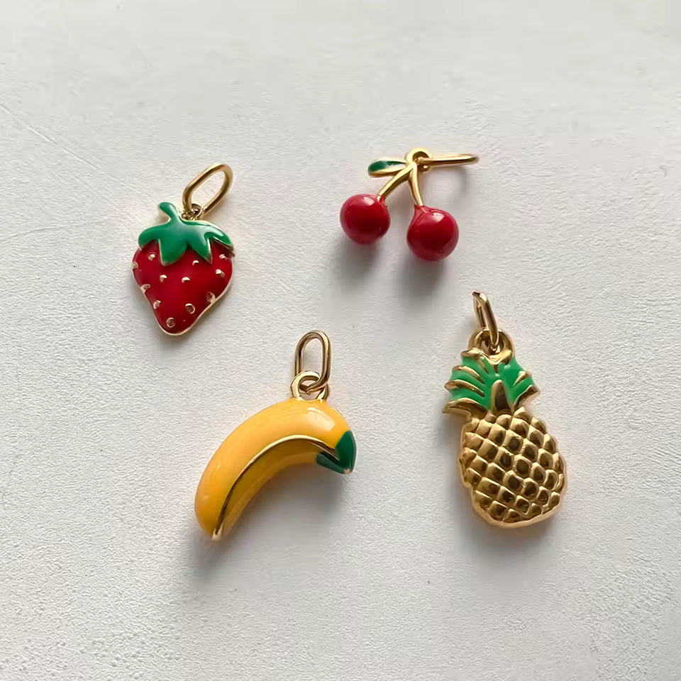 Charm Bar | Build Your Own Charm Necklace | 14K Gold Plated