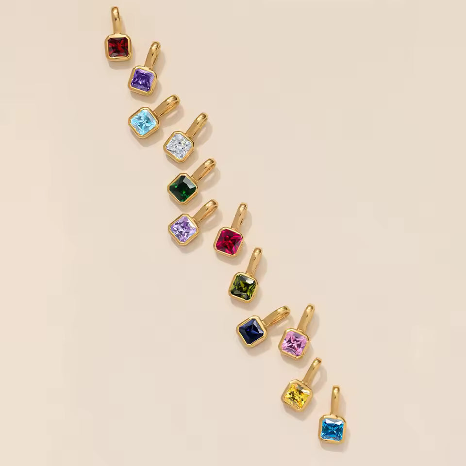 Charm Bar | Build Your Own Charm Necklace | 14K Gold Plated